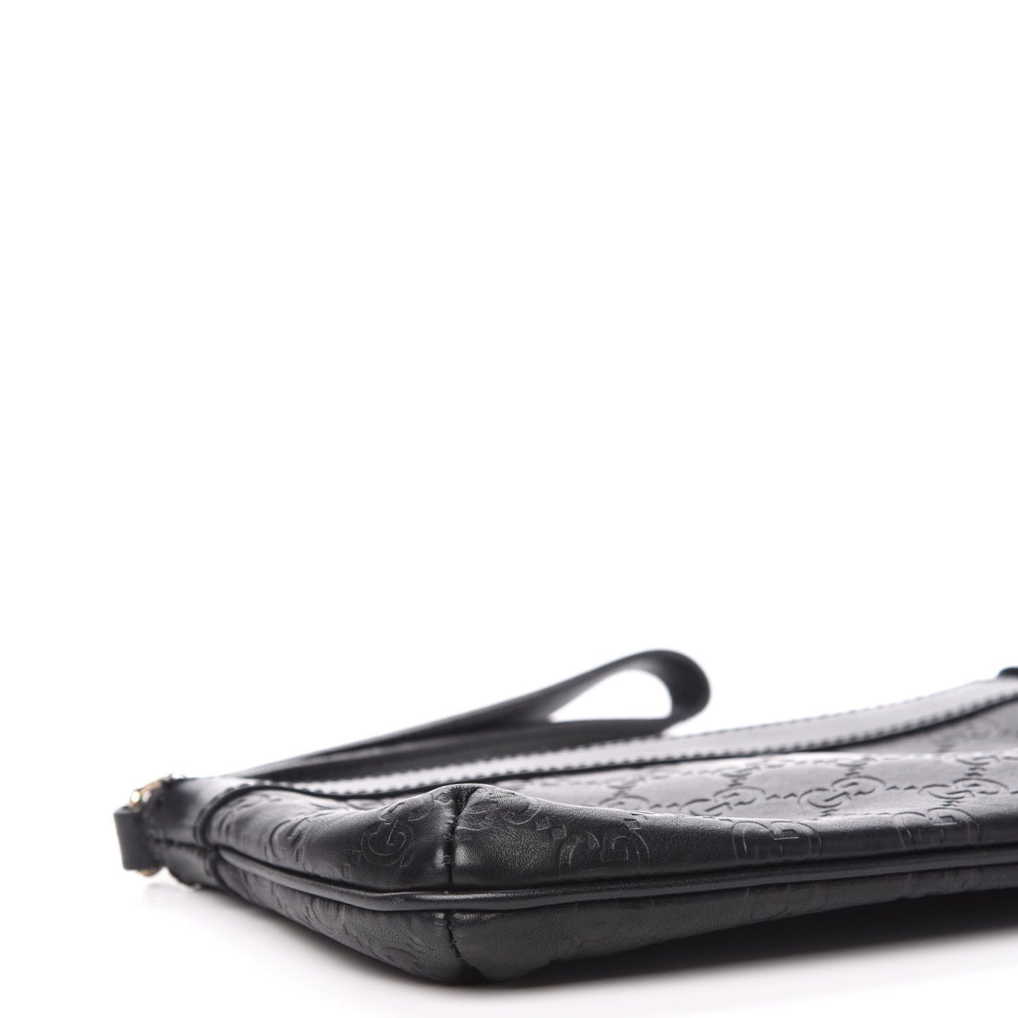 Guccissima Wristlet Black
