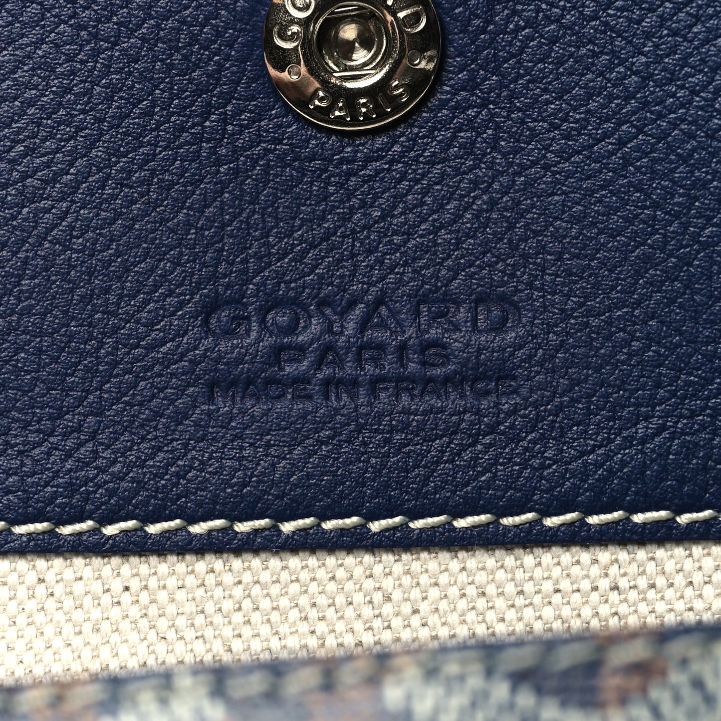 Goyardine Saint Louis PM Navy