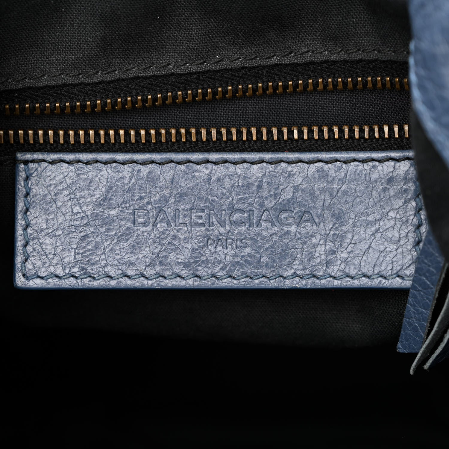 Balenciaga Agneau Classic Hardware Mini Pompon Bleu Persan 7 of 15