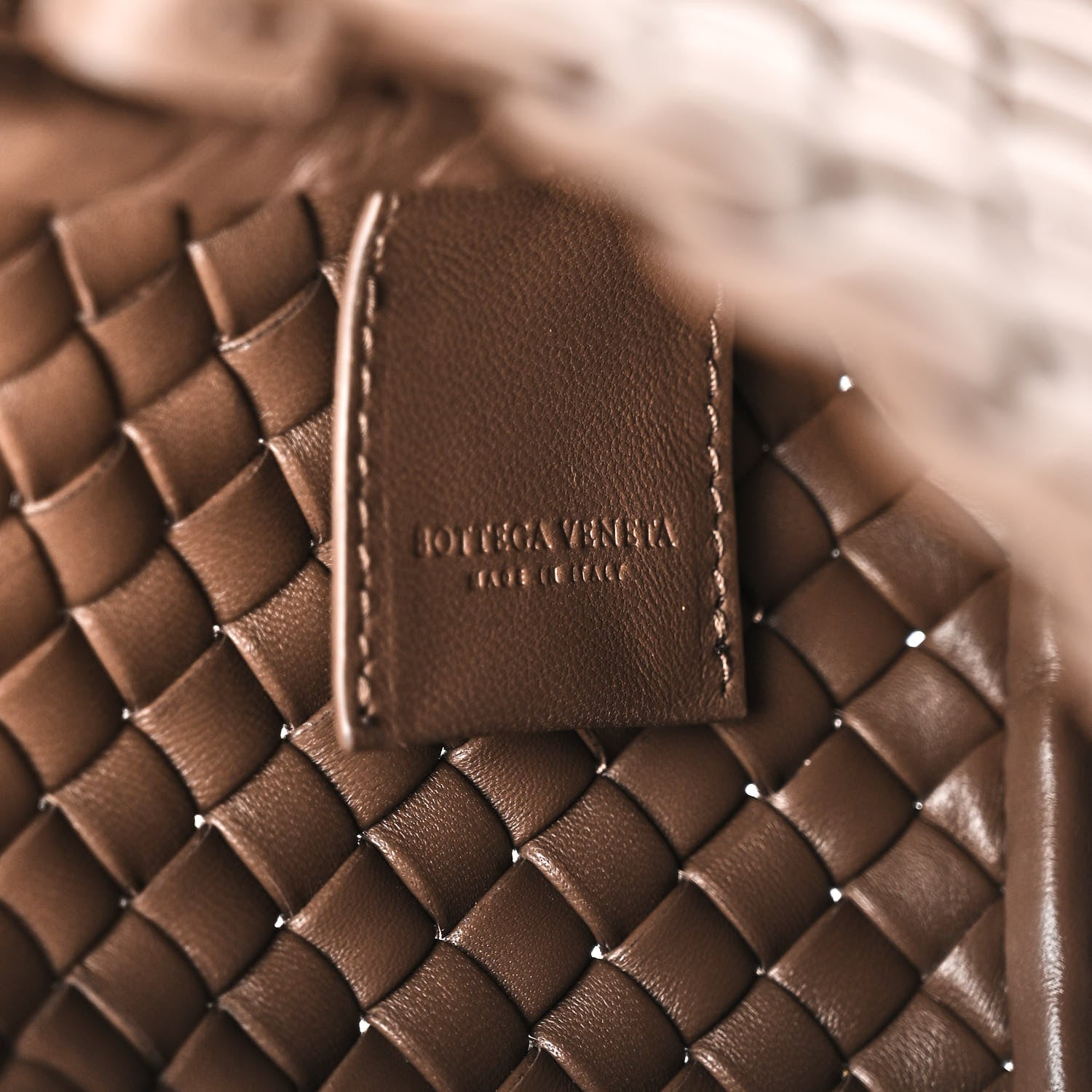 Bottega Veneta Nappa Intreccio Mini Cobble Shoulder Bag Taupe Grey 6 of 9