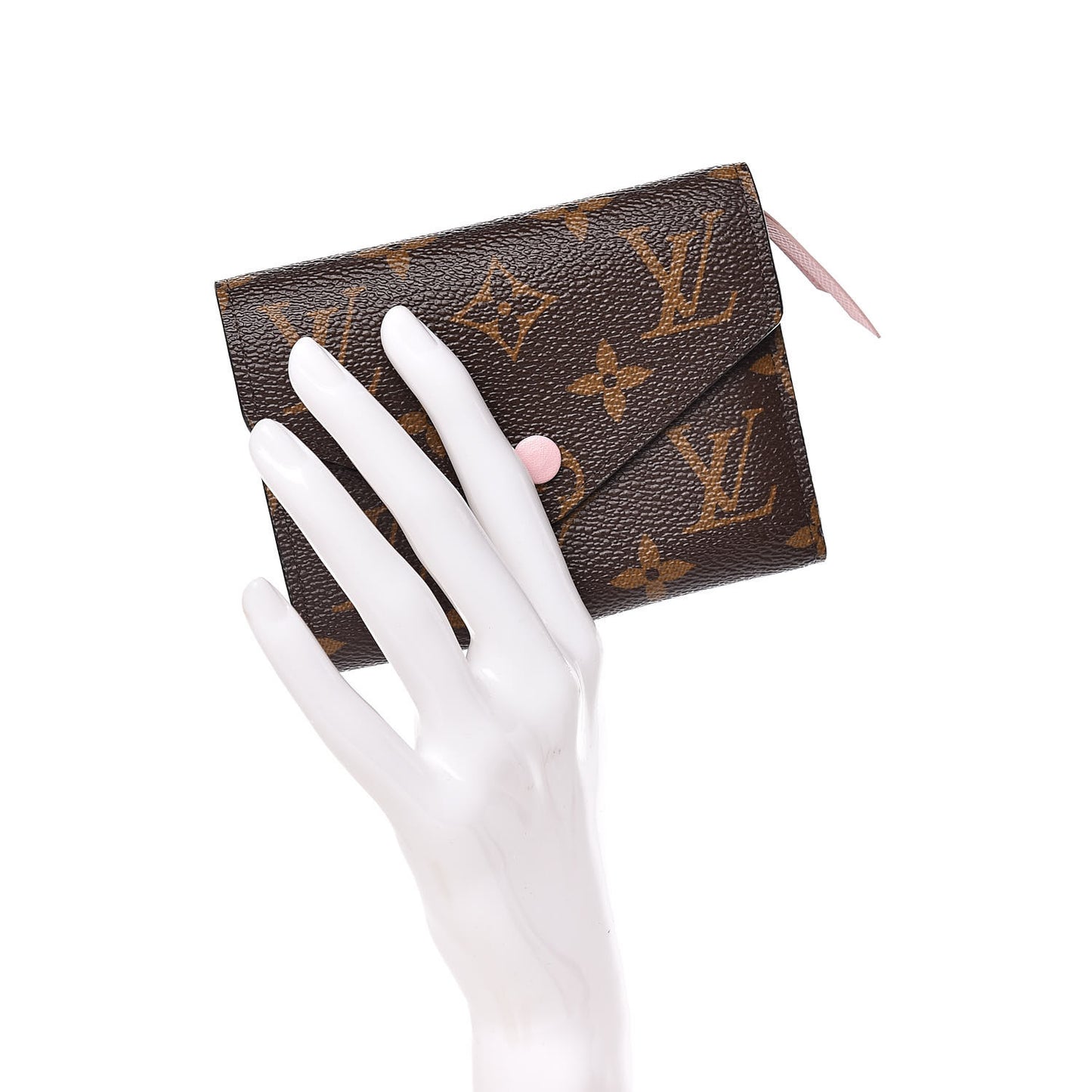 Monogram Victorine Wallet Rose Ballerine