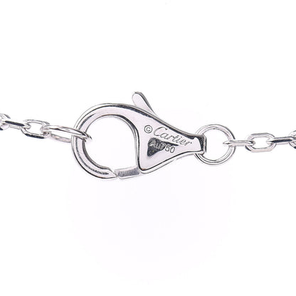 Cartier 18K White Gold Diamond Juste Un Clou Paved Pendant Necklace 4 of 5