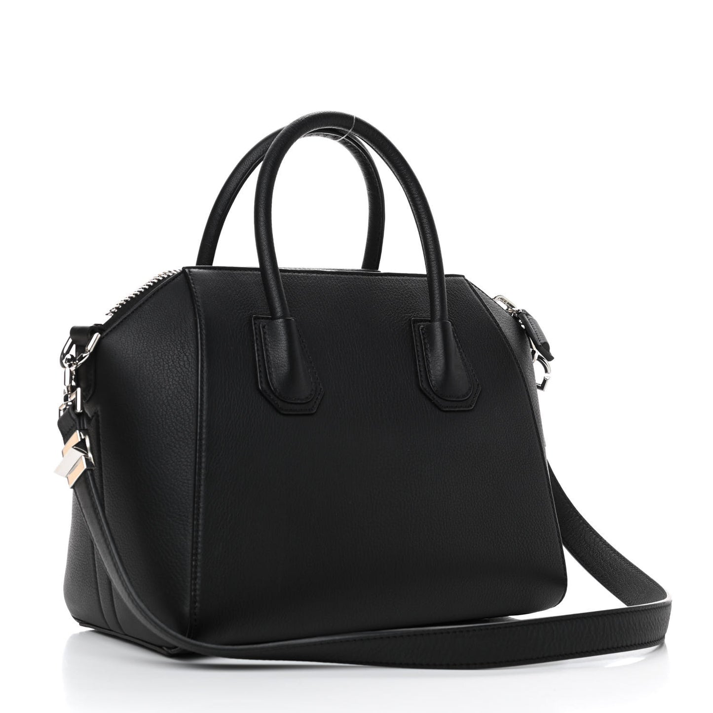 Sugar Goatskin Small Antigona Black