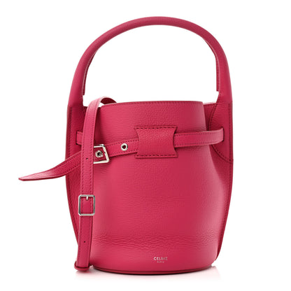 Celine Supple Grained Calfskin Nano Big Bag Bucket Fuchsia 1 of 10