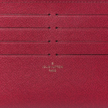 Louis Vuitton Calfskin Pochette Felicie Card Holder Insert Fuchsia 7 of 7