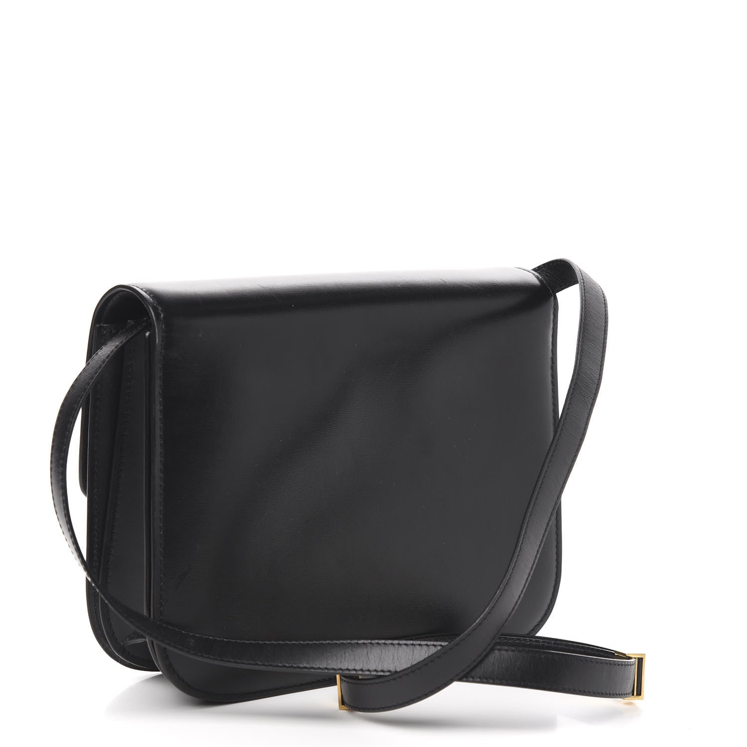Celine Box Calfskin Medium Classic Box Flap Bag Black 3 of 12