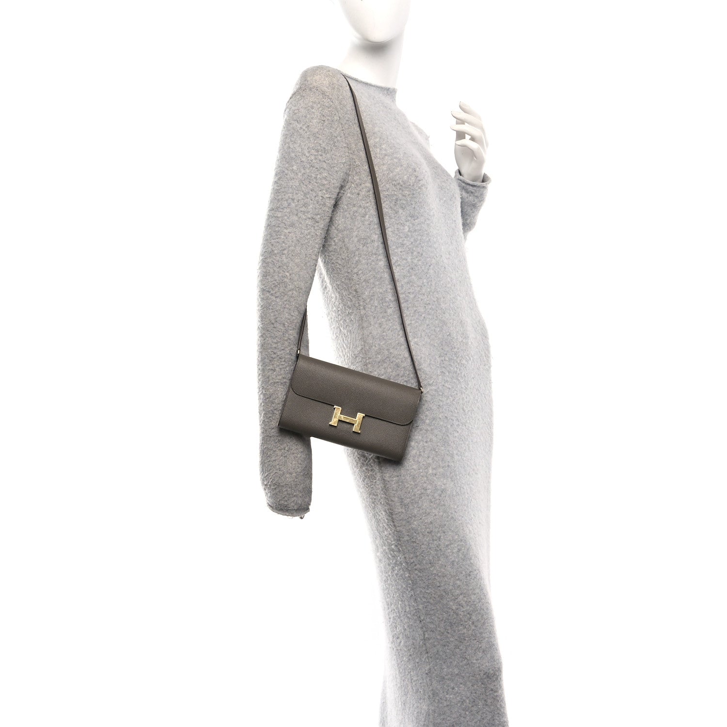 Hermes Epsom Constance Long To Go Wallet Etain 2 of 11