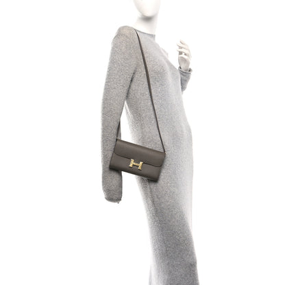 Hermes Epsom Constance Long To Go Wallet Etain 2 of 11