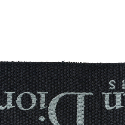 Christian Dior Canvas Embroidered Shoulder Strap Blue 8 of 10