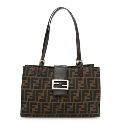 Fendi Zucca Shopping Tote Tobacco 1 of 12