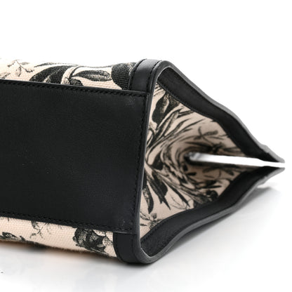 Gucci Canvas Herbarium Print Tote Black 9 of 16