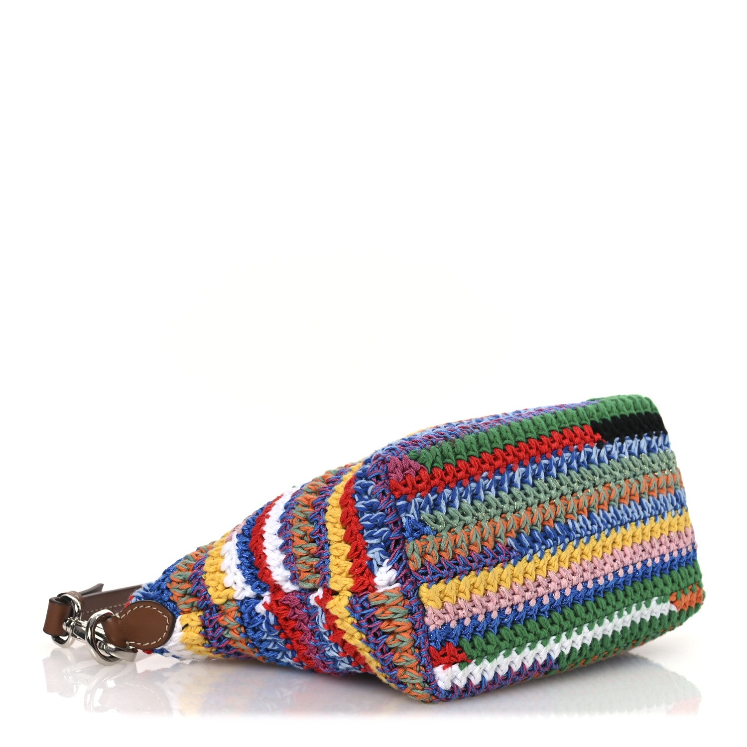 Miu Miu Fabric Crochet Pouch Multicolor 4 of 10