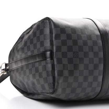 Louis Vuitton Damier Graphite Keepall Bandouliere 45 8 of 15