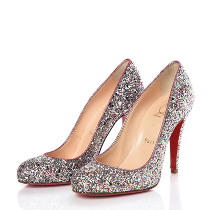 Christian Louboutin Glitter Ron Ron 100 Pumps 36 Multicolor 3 of 10