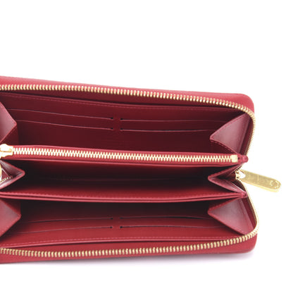 Louis Vuitton Vernis Rayures Zippy Wallet Pomme D'Amour 5 of 10