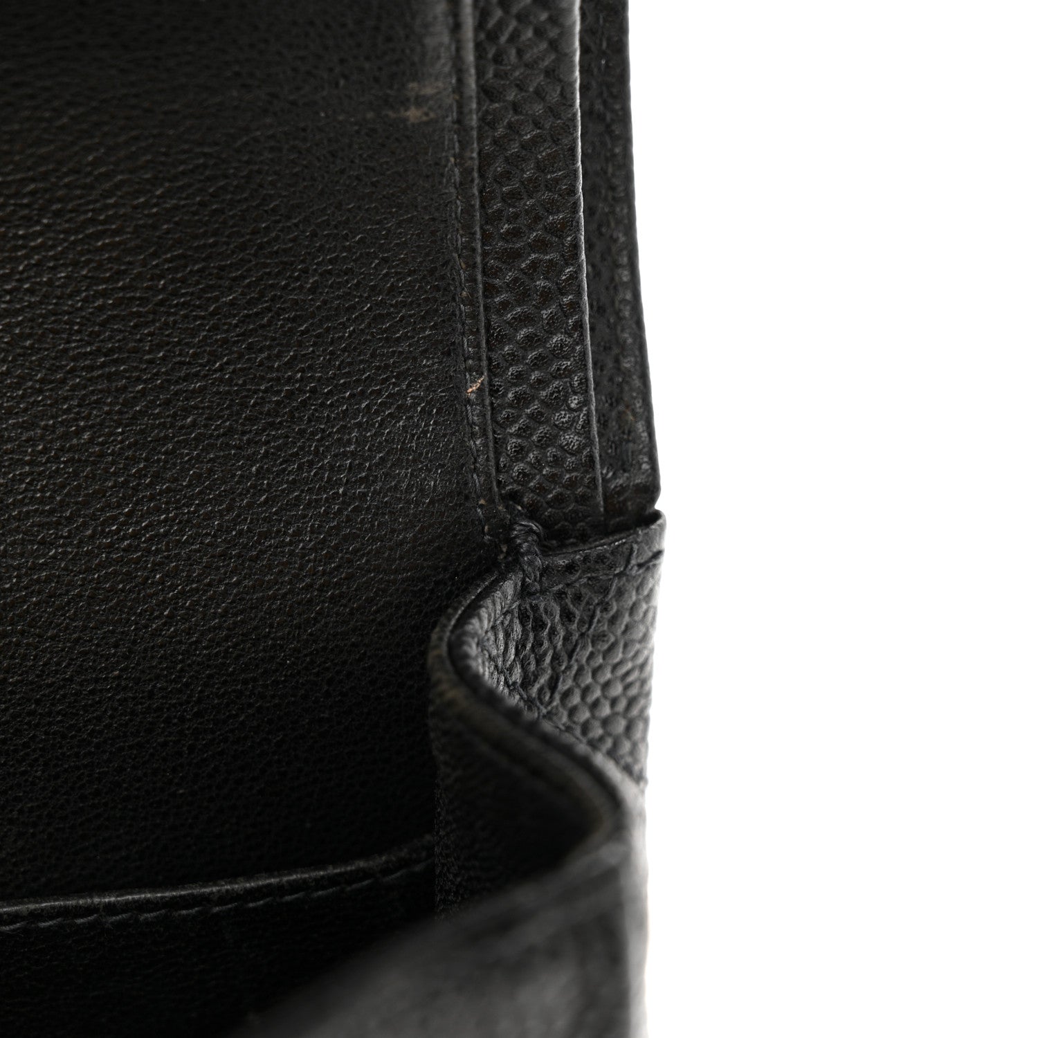 Chanel Caviar Quilted Medium Double Flap Black 11 of 16