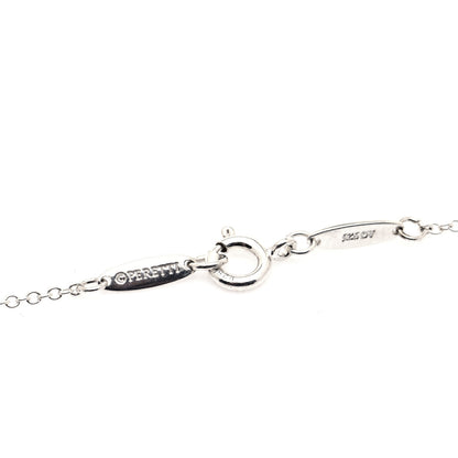 Tiffany Sterling Silver Elsa Peretti Letter L Pendant Necklace 4 of 6