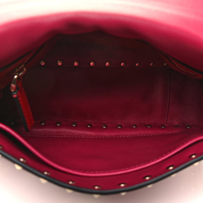 Valentino Garavani Nappa Medium Rockstud Spike Shoulder Bag Camelia 4 of 4