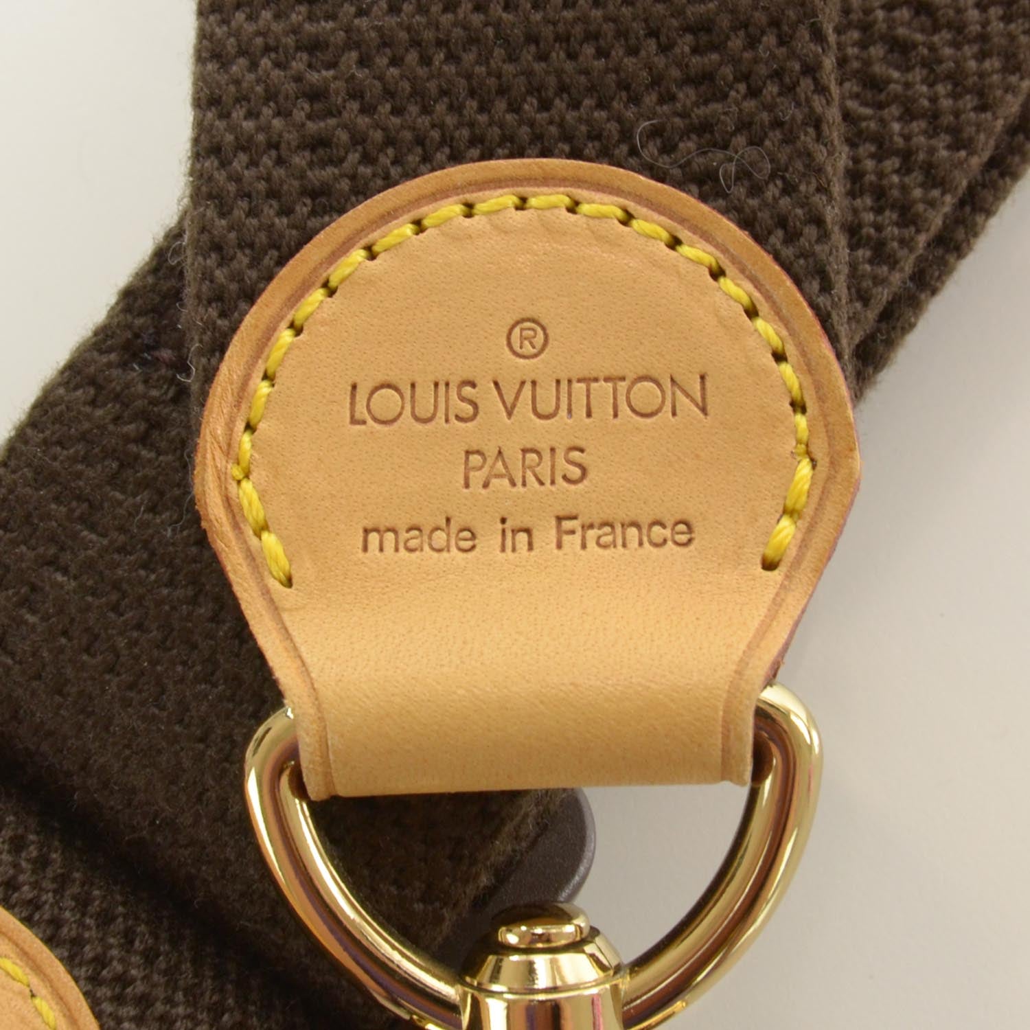 Louis Vuitton Canvas Adjustable Shoulder Strap 3 of 4