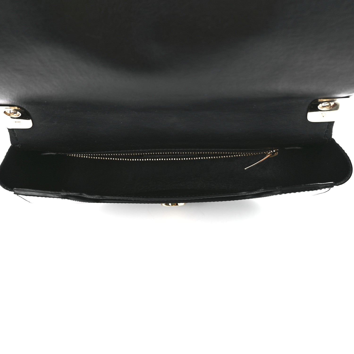 Salvatore Ferragamo Smooth Calfskin Anna Shoulder Bag Black 5 of 11