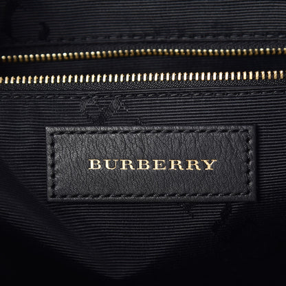Burberry Heritage Grain Check Embossed Medium Dewsbury Tote Pale Grey 6 of 8