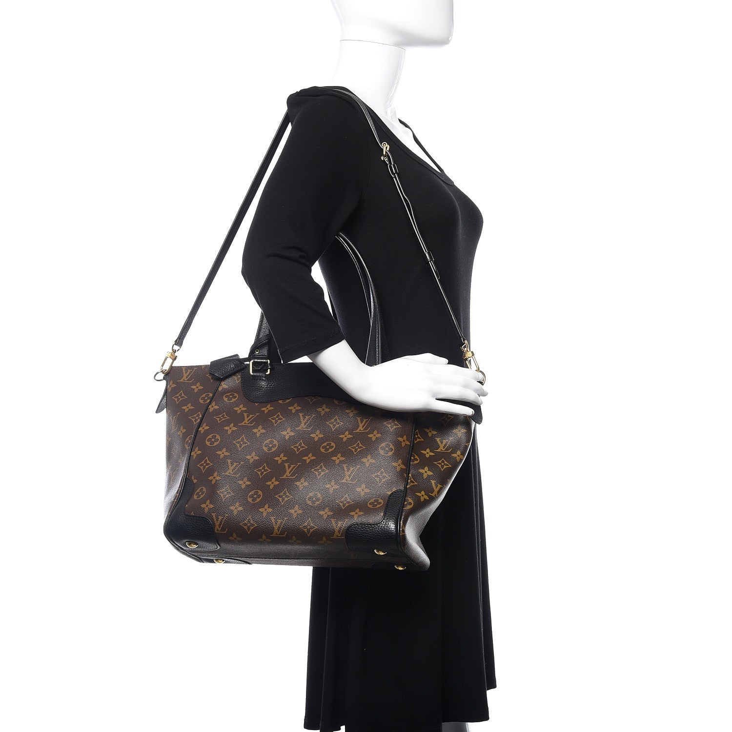 Louis Vuitton Monogram Estrela NM Black 2 of 9