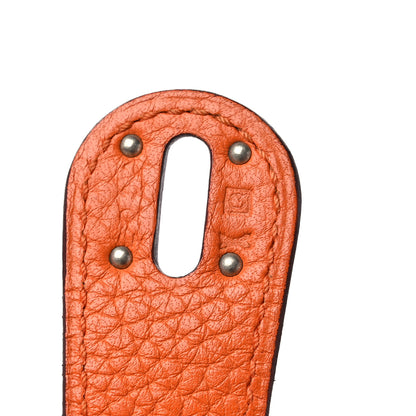 Hermes Taurillon Clemence Lindy 34 Orange 7 of 14