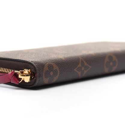Louis Vuitton Monogram Clemence Wallet Fuchsia 6 of 14