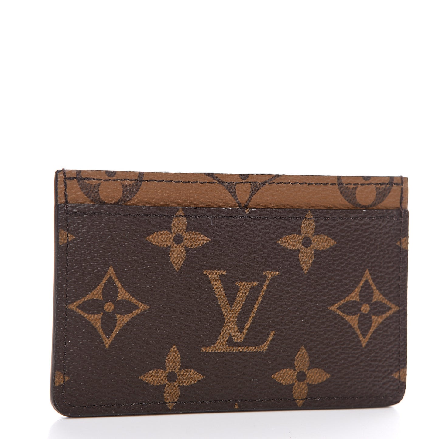Reverse Monogram Card Holder