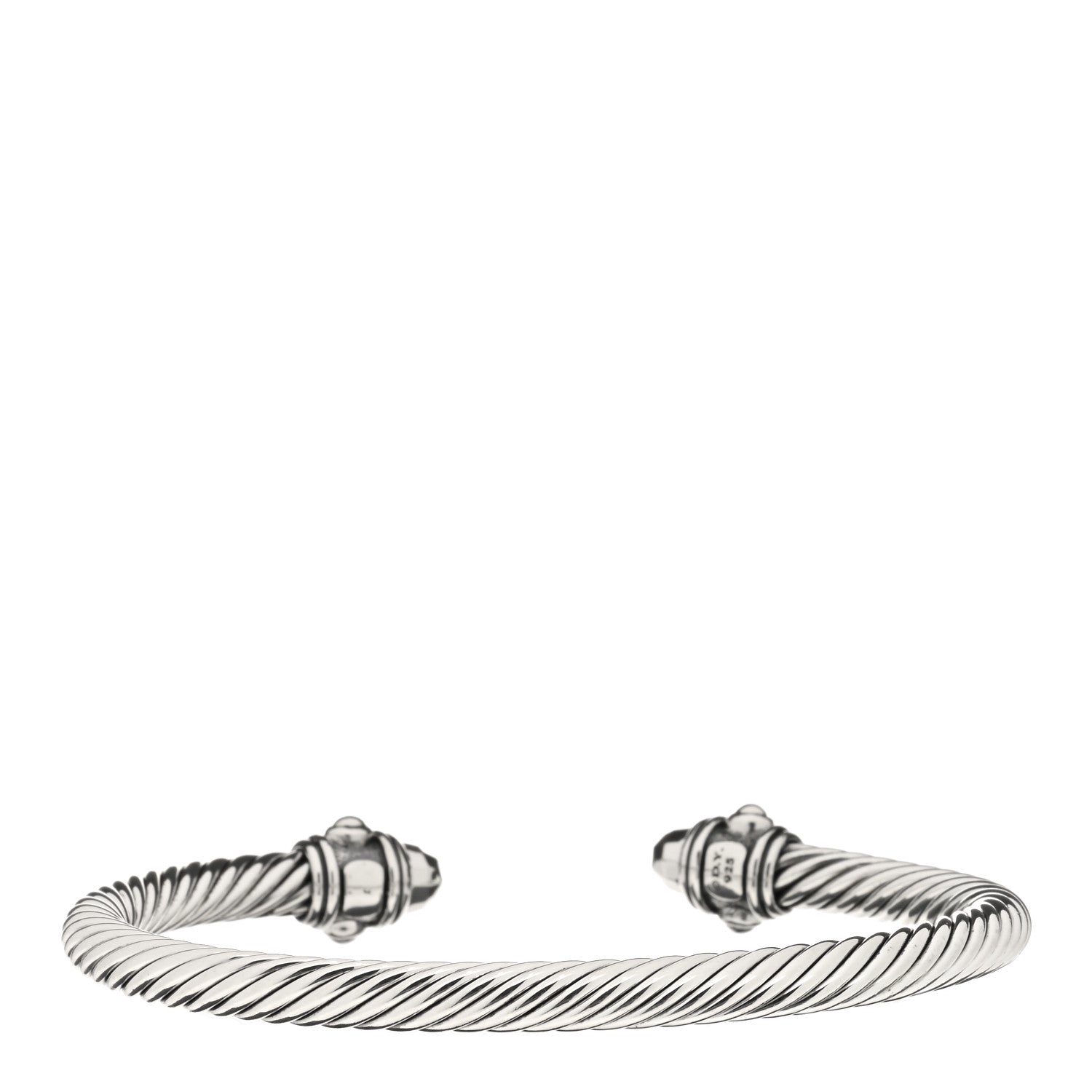David Yurman Sterling Silver 5mm Renaissance Bracelet 2 of 3