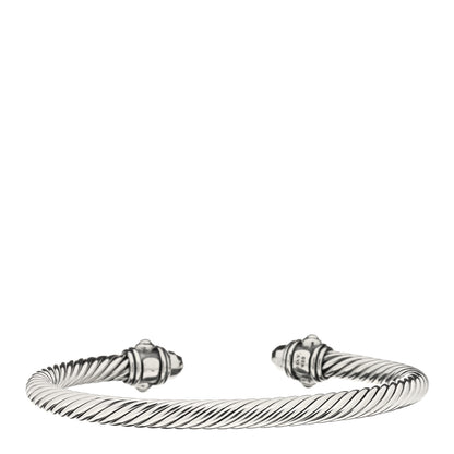 David Yurman Sterling Silver 5mm Renaissance Bracelet 2 of 3