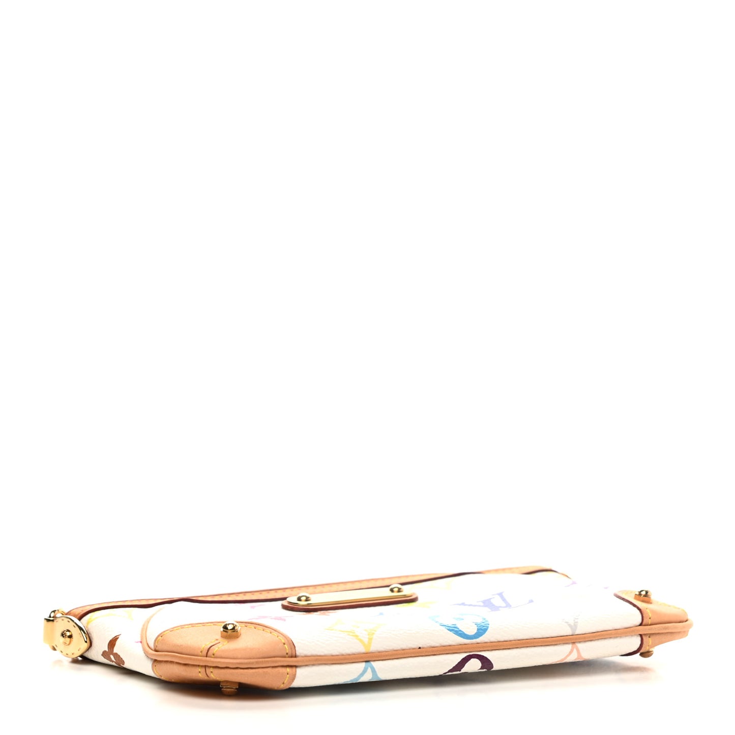 Monogram Multicolor Pochette Milla MM White