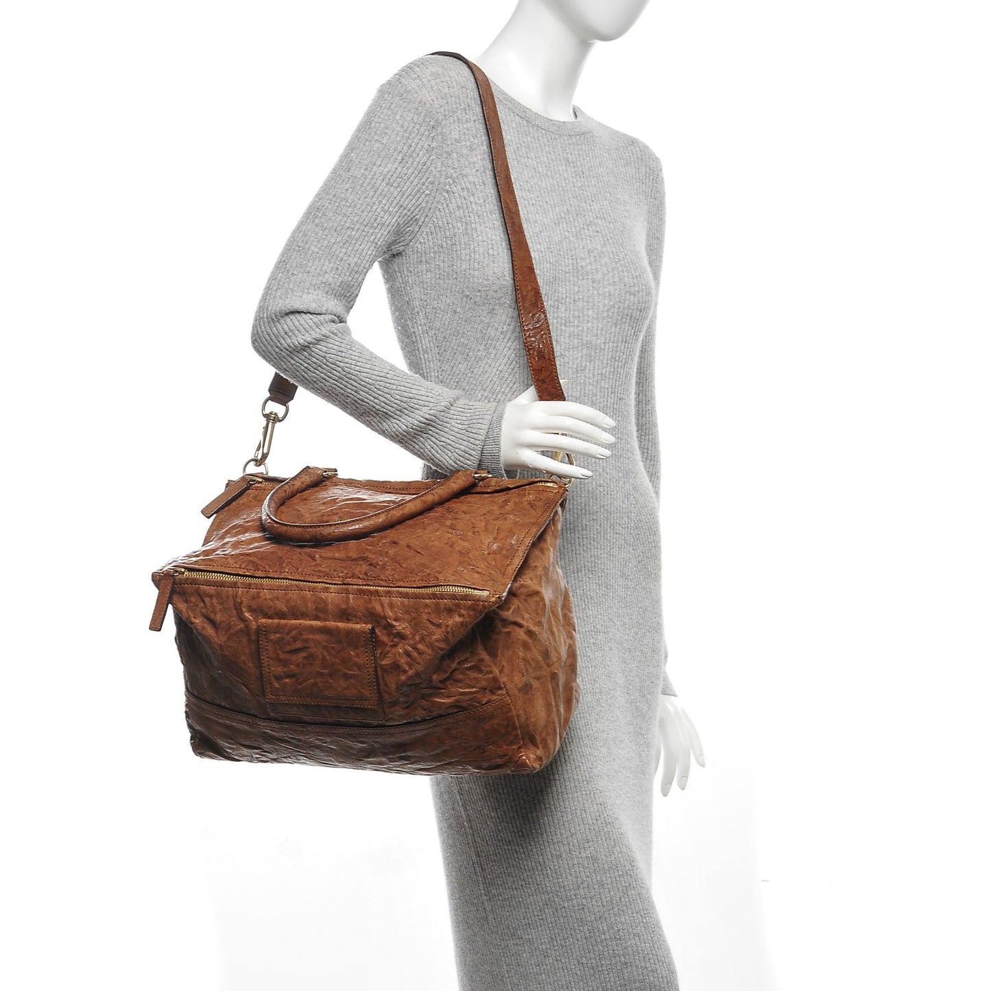 Tumbled Sheepskin Large Pandora Brown