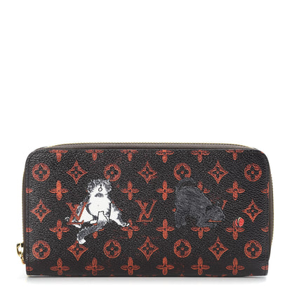 Louis Vuitton Catogram Zippy Wallet Marron 1 of 7