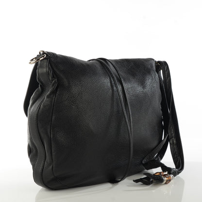 Gucci Calfskin Large Jungle Shoulder Bag Black 3 of 7