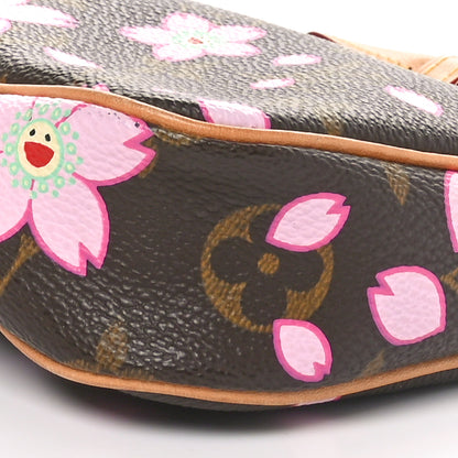 Louis Vuitton Monogram Cherry Blossom Pochette Accessories Brown 10 of 11