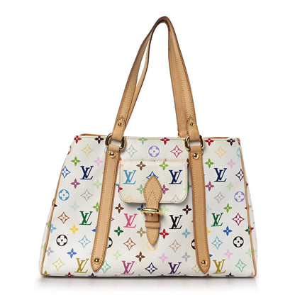 Louis Vuitton Monogram Multicolor Aurelia MM White 1 of 11