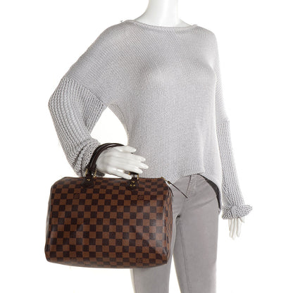 Louis Vuitton Damier Ebene Speedy 30 2 of 8