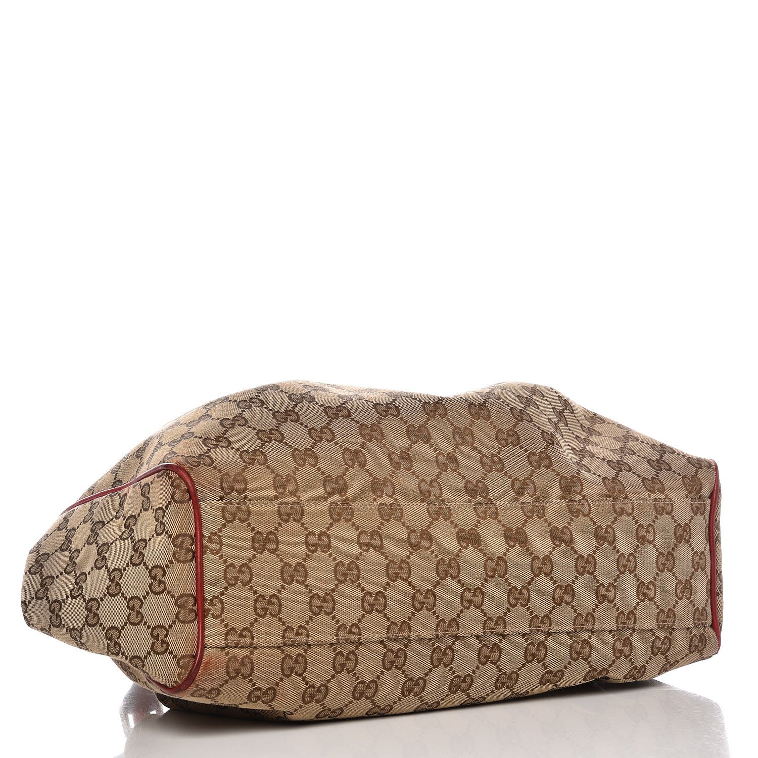 Gucci Monogram Medium Sukey Tote Red 4 of 15