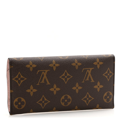 Louis Vuitton Monogram Josephine Wallet Rose Ballerine 4 of 11