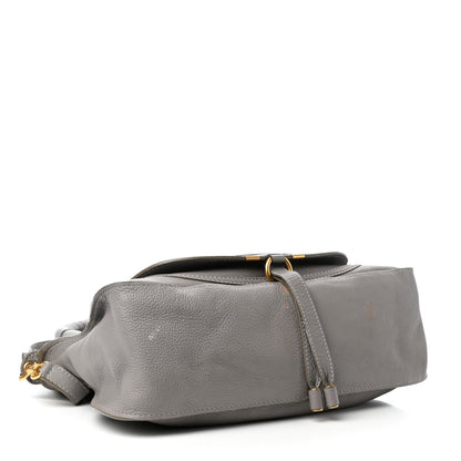 Chloe Calfskin Medium Marcie Satchel Cashmere Grey 4 of 11