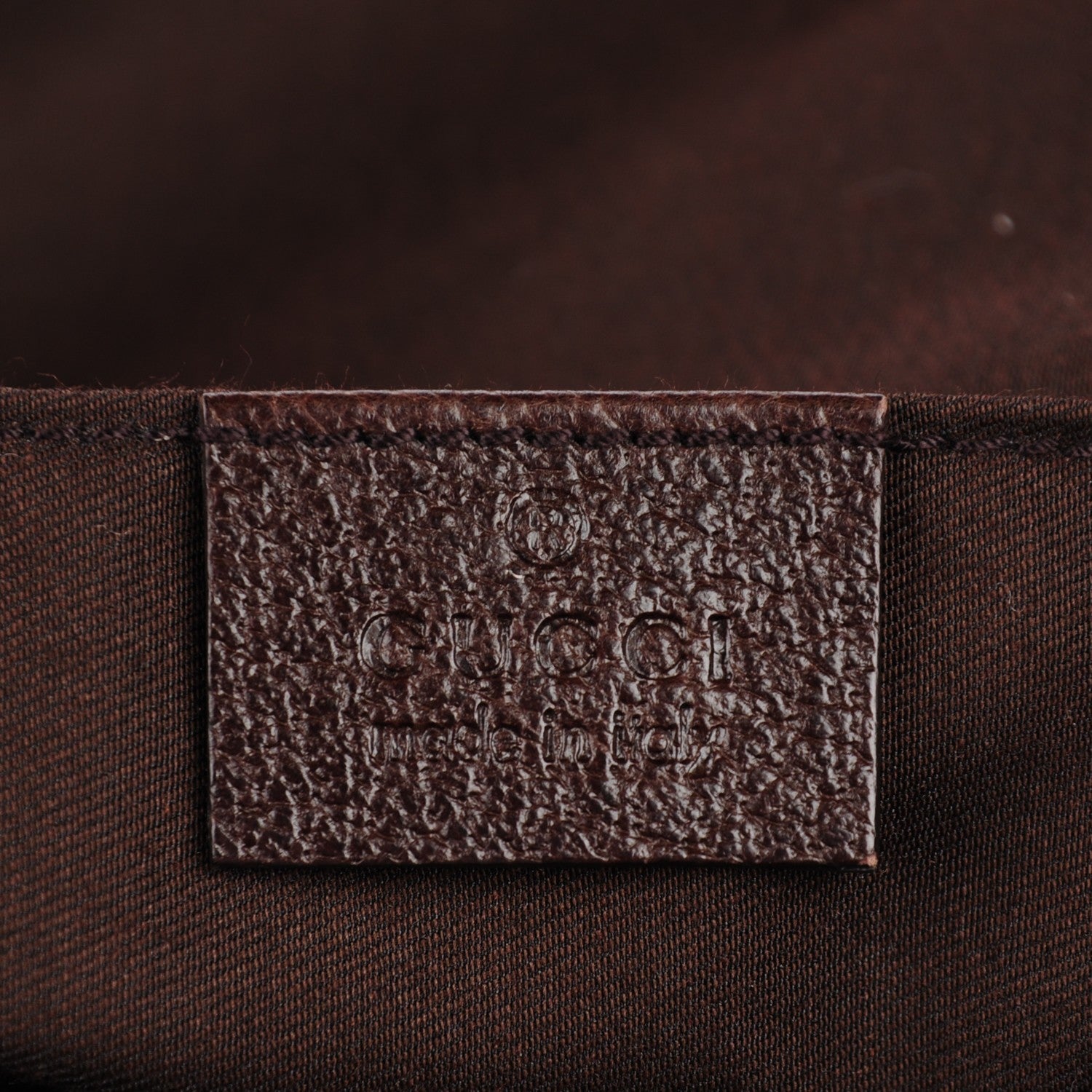 Gucci GG Monogram Medium Web Handle Vertical Tote Bag Dark Brown 6 of 7