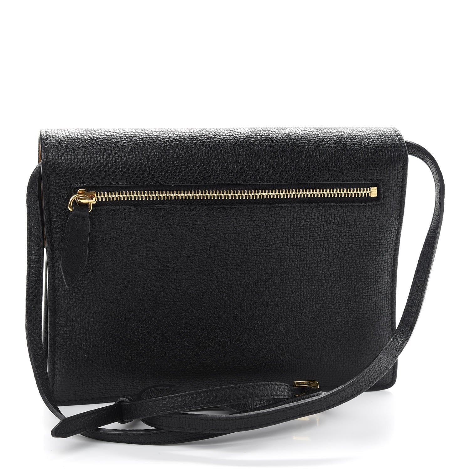 Burberry Derby Calfskin House Check Small Macken Crossbody Bag Black 3 of 14