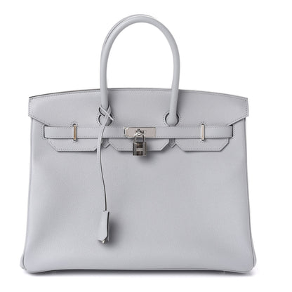 Hermes Epsom Birkin 35 Bleu Glacier 1 of 9