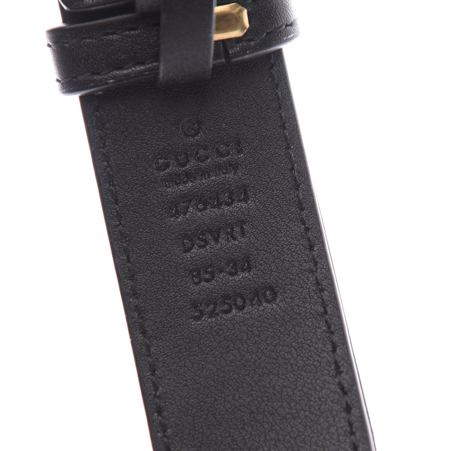 Calfskin Matelasse GG Marmont Belt Bag 85 34 Black