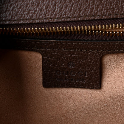 Gucci GG Supreme Monogram Web Small Ophidia Flap Messenger Bag Brown 6 of 11