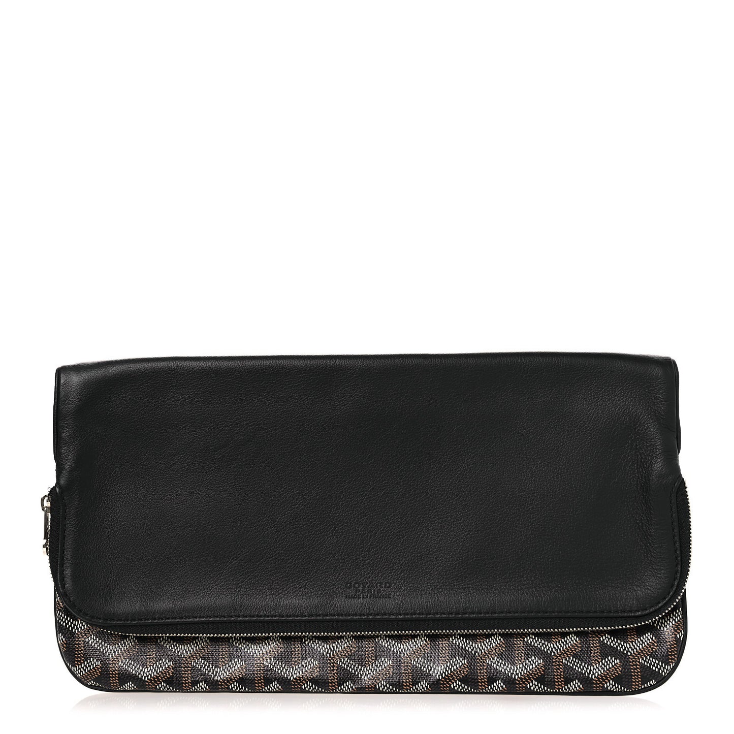 Goyardine Sainte Marie Soft Clutch Black