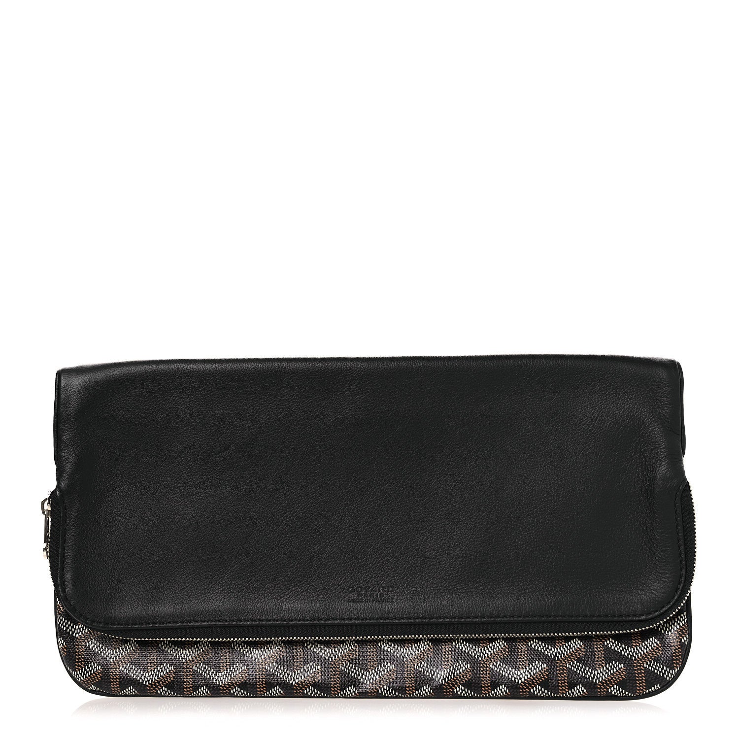 Goyard Goyardine Sainte Marie Soft Clutch Black 1 of 7