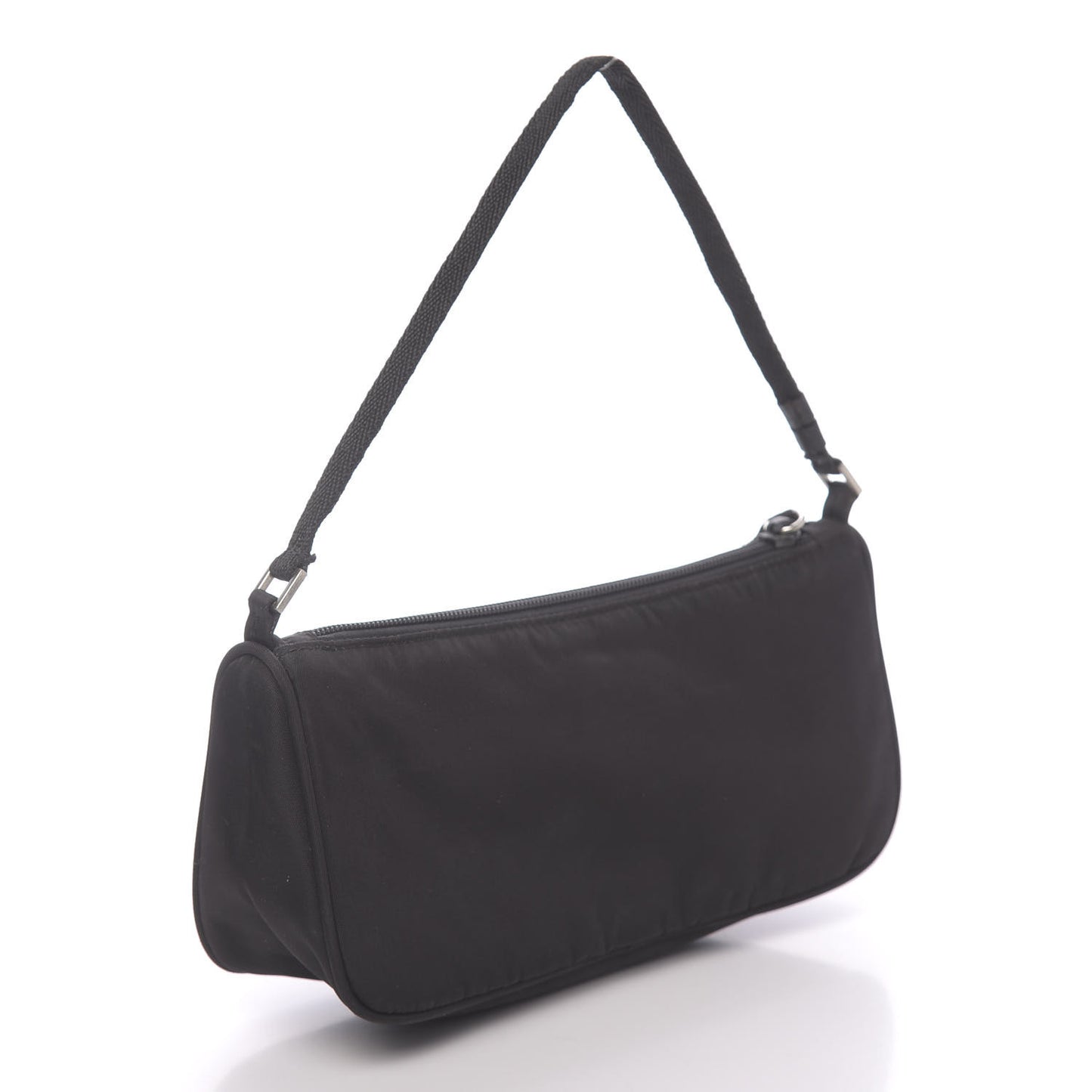 Tessuto Nylon Pochette Bag Black