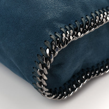 Stella McCartney Shaggy Deer Falabella Fold Over Tote Blue 9 of 12